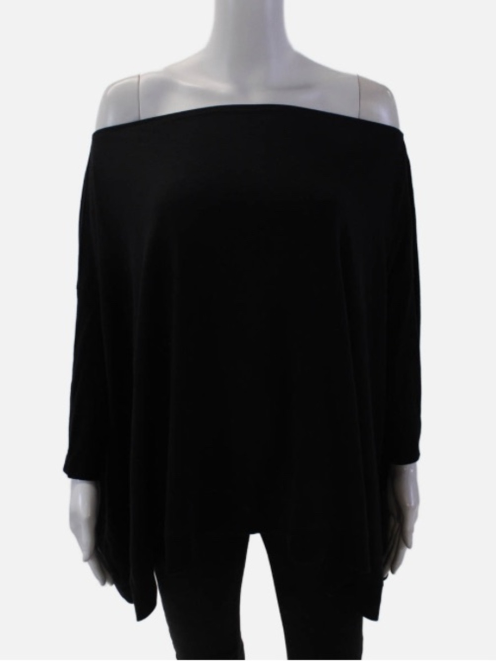 Beyond Yoga Black Off-Shoulder Sweater